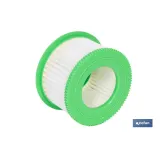 Filtro HEPA lavable y reutilizable para aspiradoras | Compatible con aspiradoras 45053301 y 45053302 | Alta eficiencia | Medida
