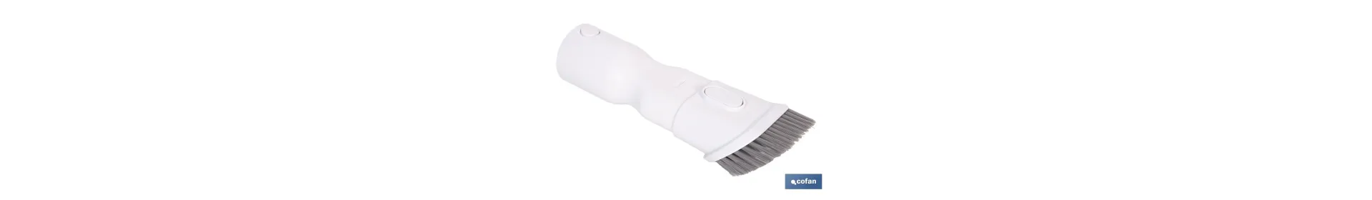 Cepillo 2 en 1 para aspiradora | Adecuado para muebles y tapicerías | Compatible con aspiradoras 45053301 y 45053302 | Diseño c