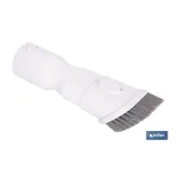 Cepillo 2 en 1 para aspiradora | Adecuado para muebles y tapicerías | Compatible con aspiradoras 45053301 y 45053302 | Diseño c