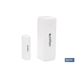 Sensor inteligente para puertas y ventanas | Conexión WiFi y Bluetooth | Funciona con aplicación Smart Life o Tuya | Compatible