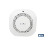 Detector de humo inteligente | Conexión WiFi y Bluetooth | Aplicación Smart Life o Tuya | Compatible con Alexa y Google | Segur