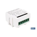 Relé individual WiFi inteligente | Automatiza interruptores o enchufes | Funcionamiento con aplicación Smart Life o Tuya | Comp