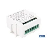 Relé regulador de intensidad individual inteligente | Control de intensidad desde la app | Conectividad WiFi 2.4 GHz | Aplicaci