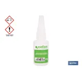 Limpiador de adhesivo cianoacrilato de 20-g | Disolvente para pegamentos