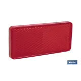 Catadióptrico rectangular adhesivo | Producto homologado | Disponible en 3 colores diferentes | Medidas: 94 x 44 mm