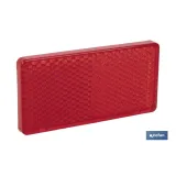 Catadióptrico rectangular adhesivo | Producto homologado | Disponible en 3 colores diferentes | Medidas: 71 x 35 mm