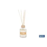 Ambientador de varillas | Aroma Malibú tropical | Difusor con varillas de ratán