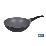 Sartén wok de inducción Ø30 cm gama Anzio | Aluminio forjado | Revestimiento antiadherente | Apta para todo tipo de cocinas