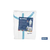 Buzo de protección fitosanitaria con capucha | Protección frente a pesticidas y químicos | Color: blanco | EN ISO 27065 Nivel C