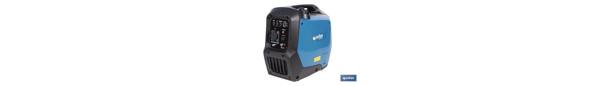 REACONDICIONADO - Generador inverter de gasolina de 79,7 cc | Motor de 4 tiempos OHV | Generador inverter portátil | Máxima pot