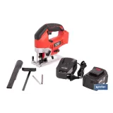 Sierra de calar a batería con motor brushless | Velocidad variable | Acción pendular | Disponible con y sin batería y cargador