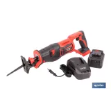 Sierra de sable a batería con motor brushless | Potencia: 20 V | Velocidad variable | Corte en madera y metal | Disponible con 
