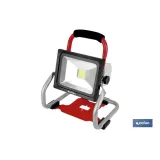 REACONDICIONADO - Foco led portátil de batería de 20W con 3 intensidades de luz