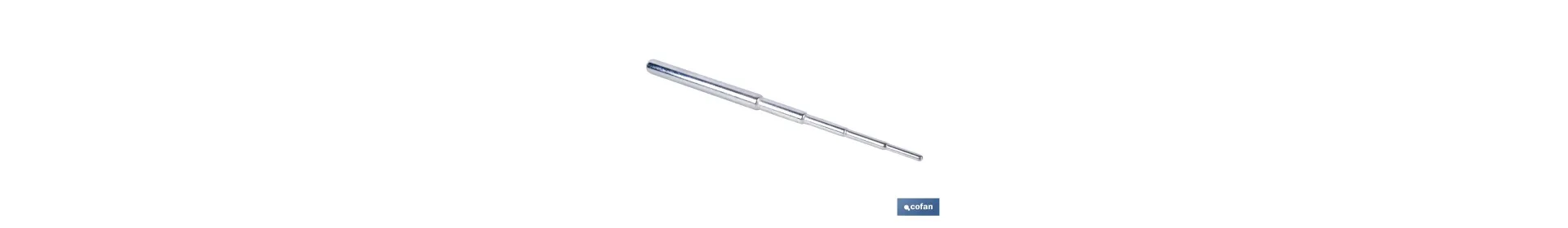 Barra para llaves de tubo | Fabricada en acero cromo-vanadio | Disponible en 6-23 mm y 10-28 mm