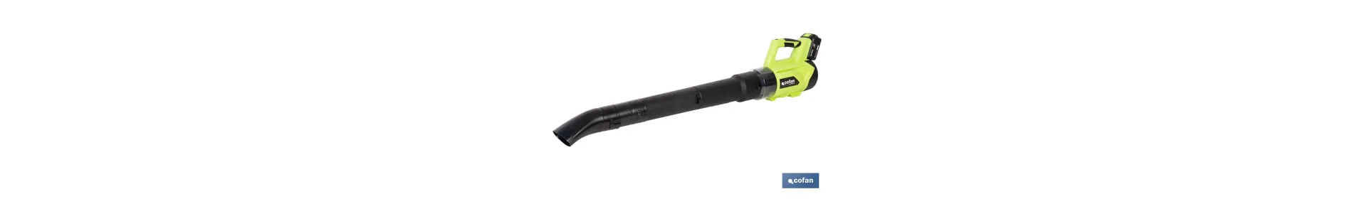 Sopladora a batería 20 V con 2 velocidades y motor de 22.500 rpm | Ligera, ergonómica y potente | Disponible con y sin batería 