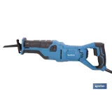 Sierra de sable eléctrica 1200 W 2800 rpm, acción pendular 3 posiciones + corte recto | Control de velocidad variable, cambio d