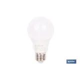 Bombillas LED classic E27 de luz cálida (3000 K) | Ahorro de energía y larga duración 15.000 h de vida | Ángulo de apertura de 
