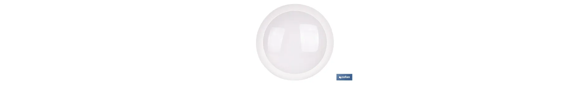 Plafón LED de 20 W y 2400 lúmenes, con 3 CCT ajustables, ahorro de energía y larga duración