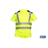 Camiseta de alta visibilidad modelo Atlas | Color: amarillo y negro | Bandas reflectantes | Clase 2 EN ISO 20471 | Disponible d