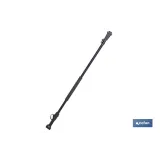 Pértiga extensible para tijeras de podar eléctricas | Ajustable desde 1,4 m hasta 2,07 m | Correa incluida y gatillo ergonómico