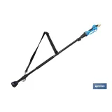 Set de tijeras de podar eléctricas 25 V con pértiga extensible 1,40-2,07 m | Incluye 2 baterías, maletín y accesorios