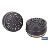 Set de 2 filtros ABEK1P3 para máscara completa Cofan | Protección avanzada frente a gases, vapores y partículas