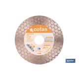Disco porcelánico para corte, lijado y desbaste | Corte en seco de cerámica, porcelánico y gres | Disponible en diferentes medi