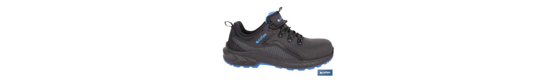 Zapato de seguridad deportivo Gante S3L FO SR ESD | Puntera de composite y plantilla antiperforación | Suela antideslizante | D