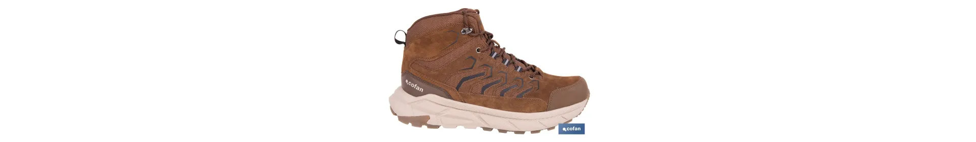 Bota de trekking impermeable modelo Sardinero | Piel de serraje con suela de Phylon y TPR | Disponible desde la talla 39 hasta 