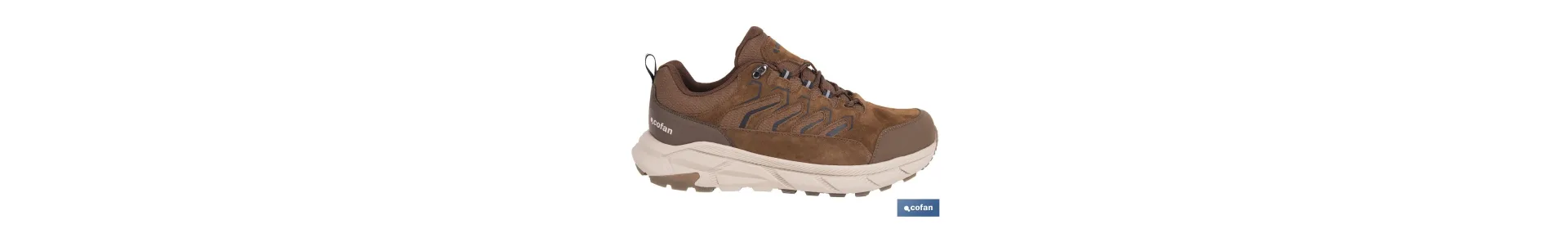 Zapatilla de trekking impermeable Infanto | Piel de serraje con suela de Phylon y TPR | Disponible desde la talla 39 hasta la 4