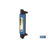 Lámpara de inspección LED COB 1200 lm | Recargable con 3 modos de luz | Extremos magnéticos, giratorios y plegables