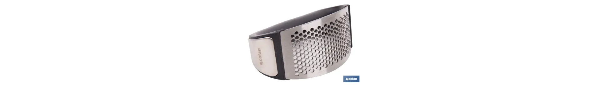 Prensador de ajos ergonómico | Material: acero inoxidable | Apto para lavavajillas, fácil de limpiar
