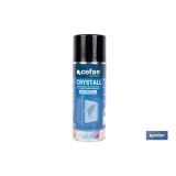 Limpiacristales en aerosol universal | Envase de 400 ml con efecto desengrasante | Fórmula antimarcas
