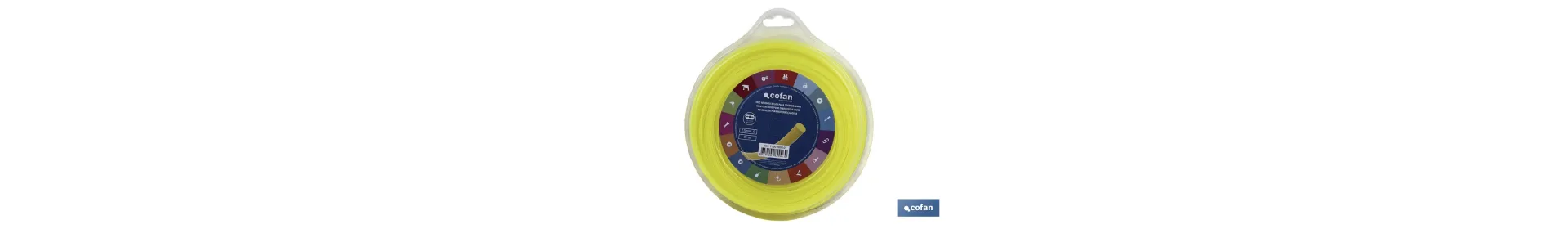 Hilo redondo de nylon para desbrozadora | Alta resistencia, compatible con mayoría de desbrozadoras | Disponible en diferentes 