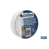 Cinta aislante 180 micras | Color: blanco | Resistente al voltaje, al calor y a diferentes ácidos y alcalinos