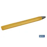 Puntero de construcción sin mango protector | Medidas desde 16 x 200 mm hasta 20 x 500 mm