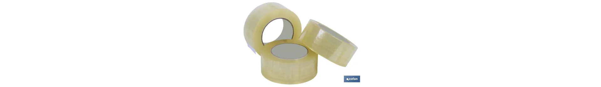 Precinto en rollo | Fabricado en polipropileno | Color transparente  | Medidas en 66 y 132 metros
