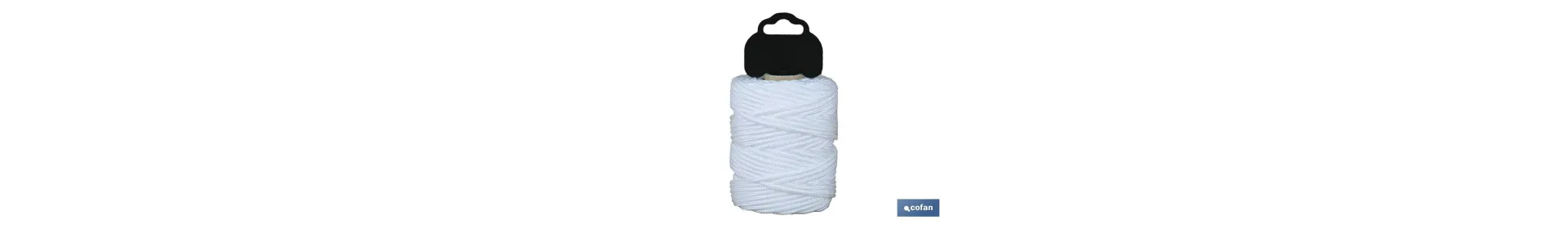 Trenza de Polipropileno / 8842 1,5mm ø Blanco (Blíster)