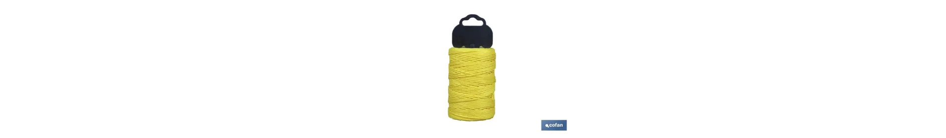 Trenza de Polipropileno / 8842 1,5 mm ø Amarillo (Blíster)