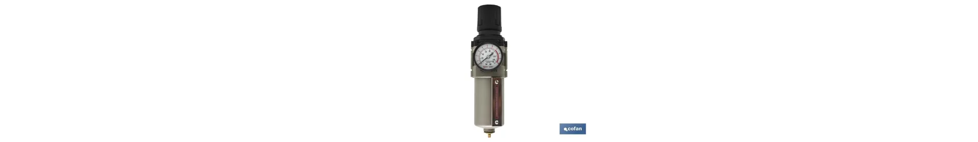 Filtro regulador de presión con rosca de 3/8 | Filtro Regulador de aire comprimido de compresor