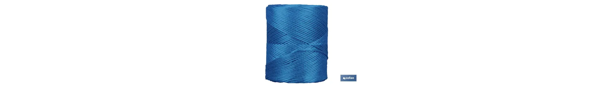 Hilo de Rafia Sintética Azul