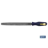 Escofina plana paralela | Mango intercambiable y ergonómico | Dos medidas disponibles