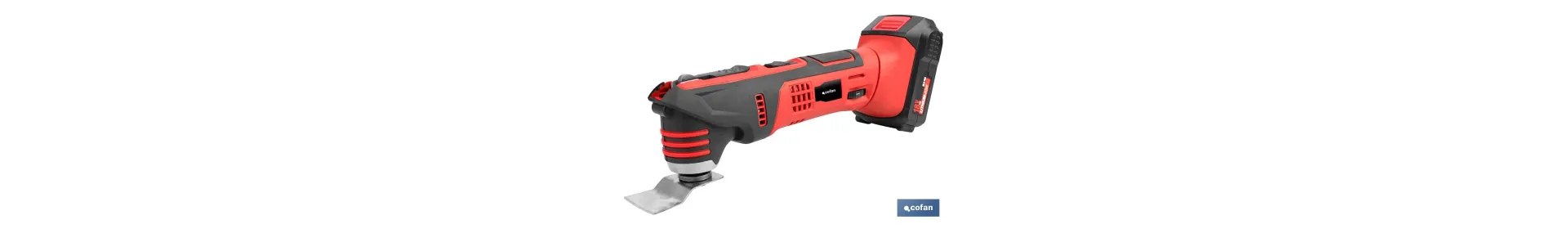 REACONDICIONADO - Multiherramienta a batería de 15000 rpm | Batería Li-ion 18V y cargador incluidos