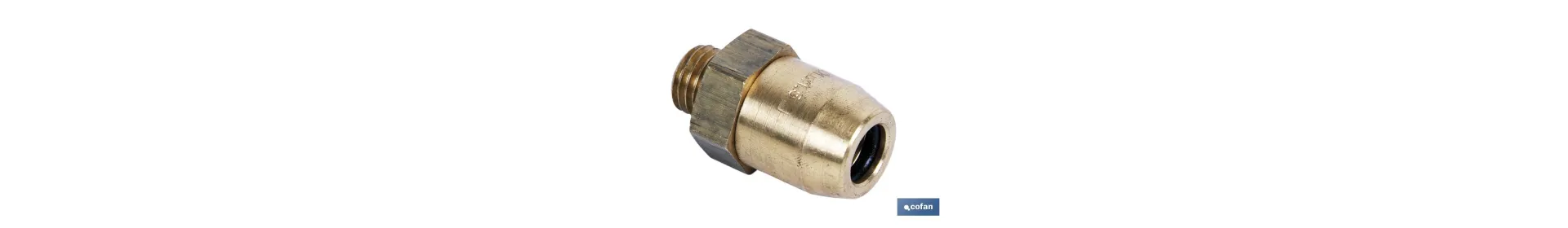 Conector Macho Métrica