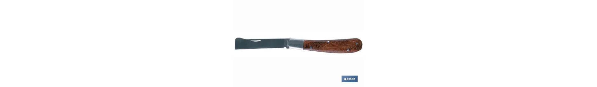 Navaja plegable | Para injertar | Fabricada en Acero inoxidable