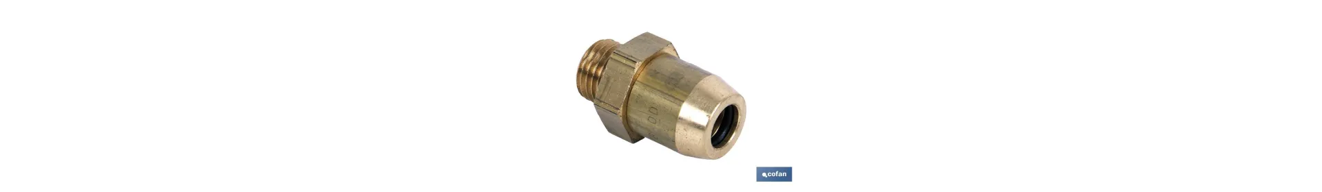 Conector Macho Pulgadas