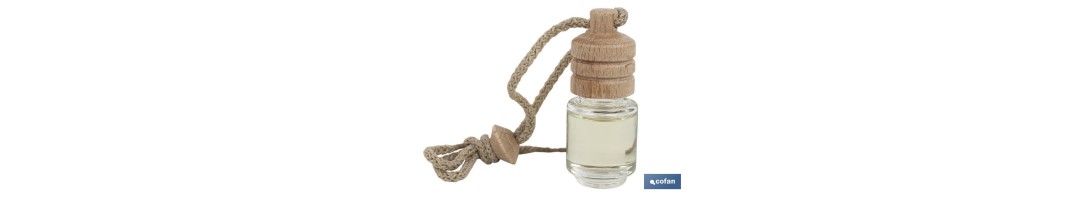 AMBIENTADOR DE COCHE | TAPÓN DE MADERA | DIFERENTES AROMAS