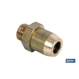 Conector Macho Pulgadas