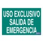 Uso Exclusivo Salida de Emergencia