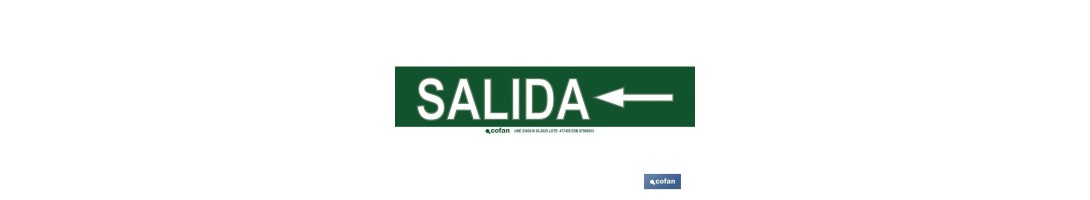 Señal Salida izquierda